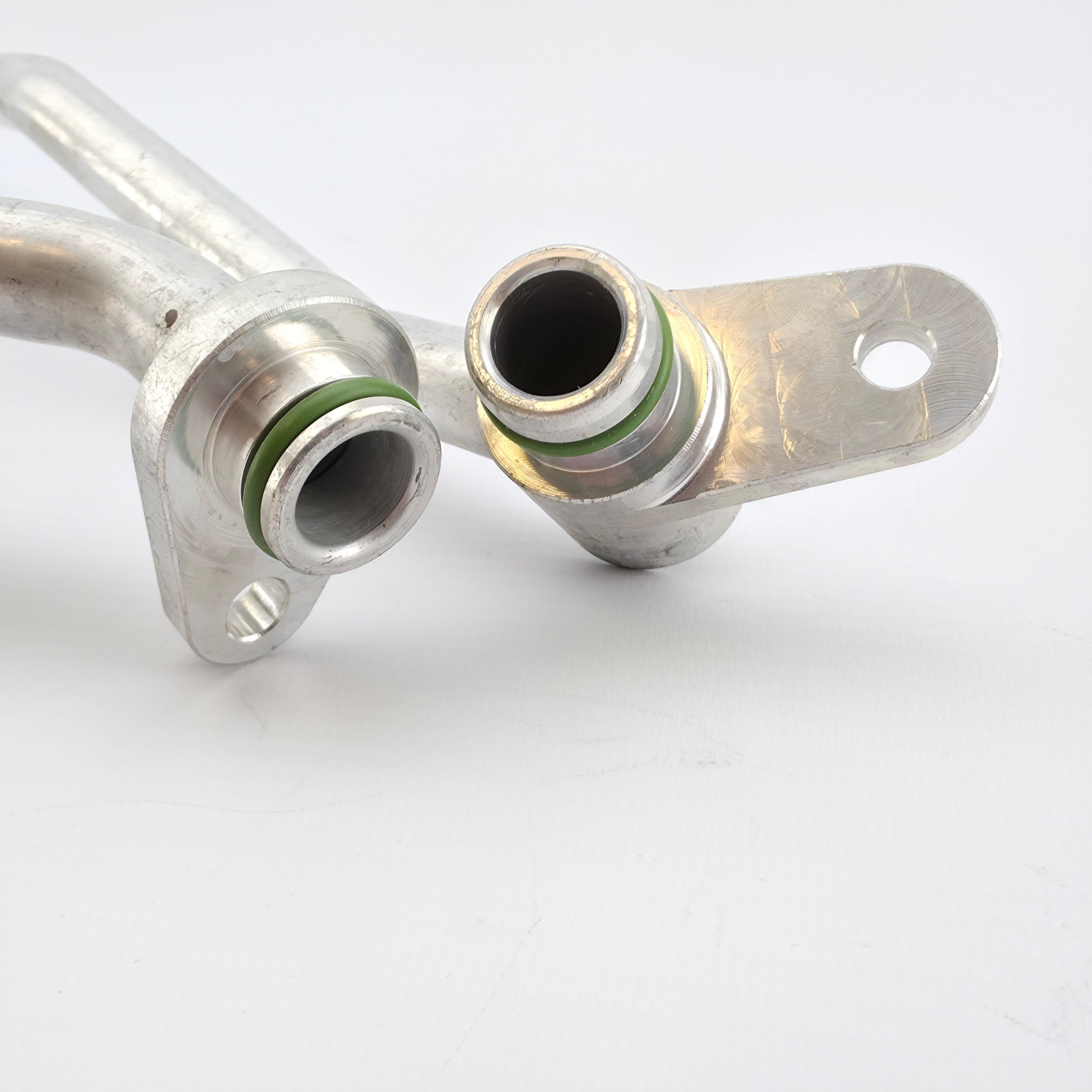 BMW Transmission oil cooler rear line return 17228625530