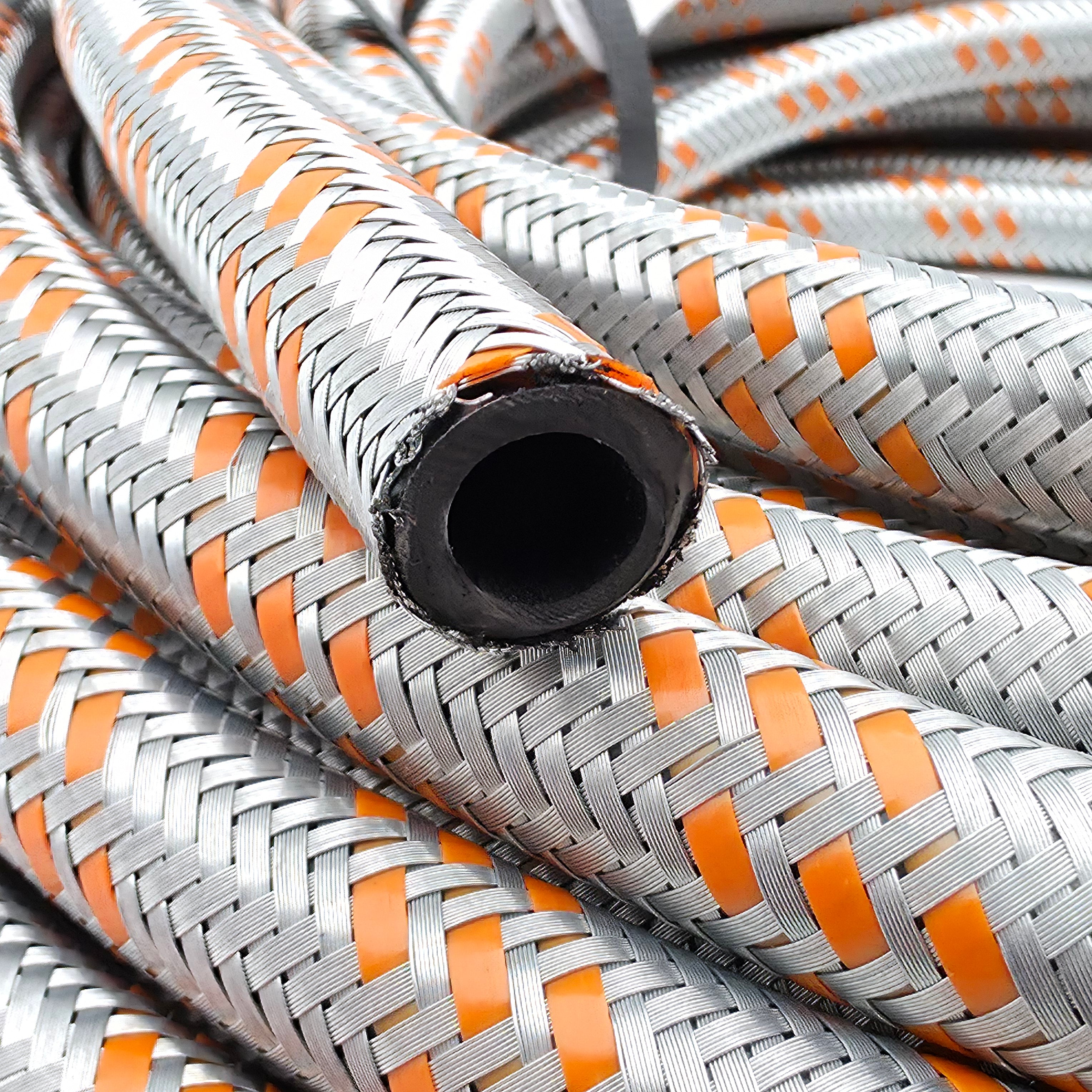 Fuel Hose | External Zinc Plated Steel Braiding