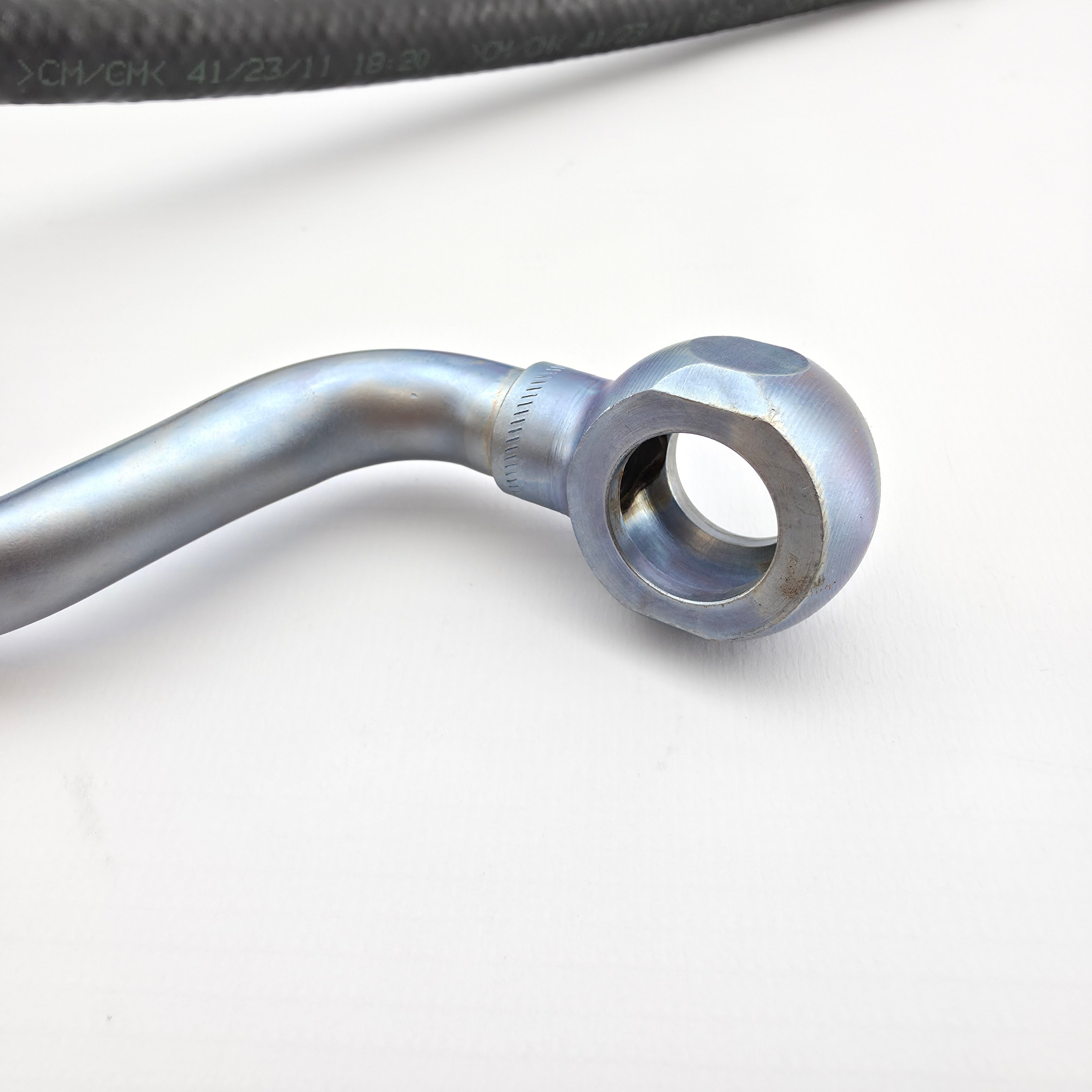 BMW Oil line oil intake line steering 32411093137