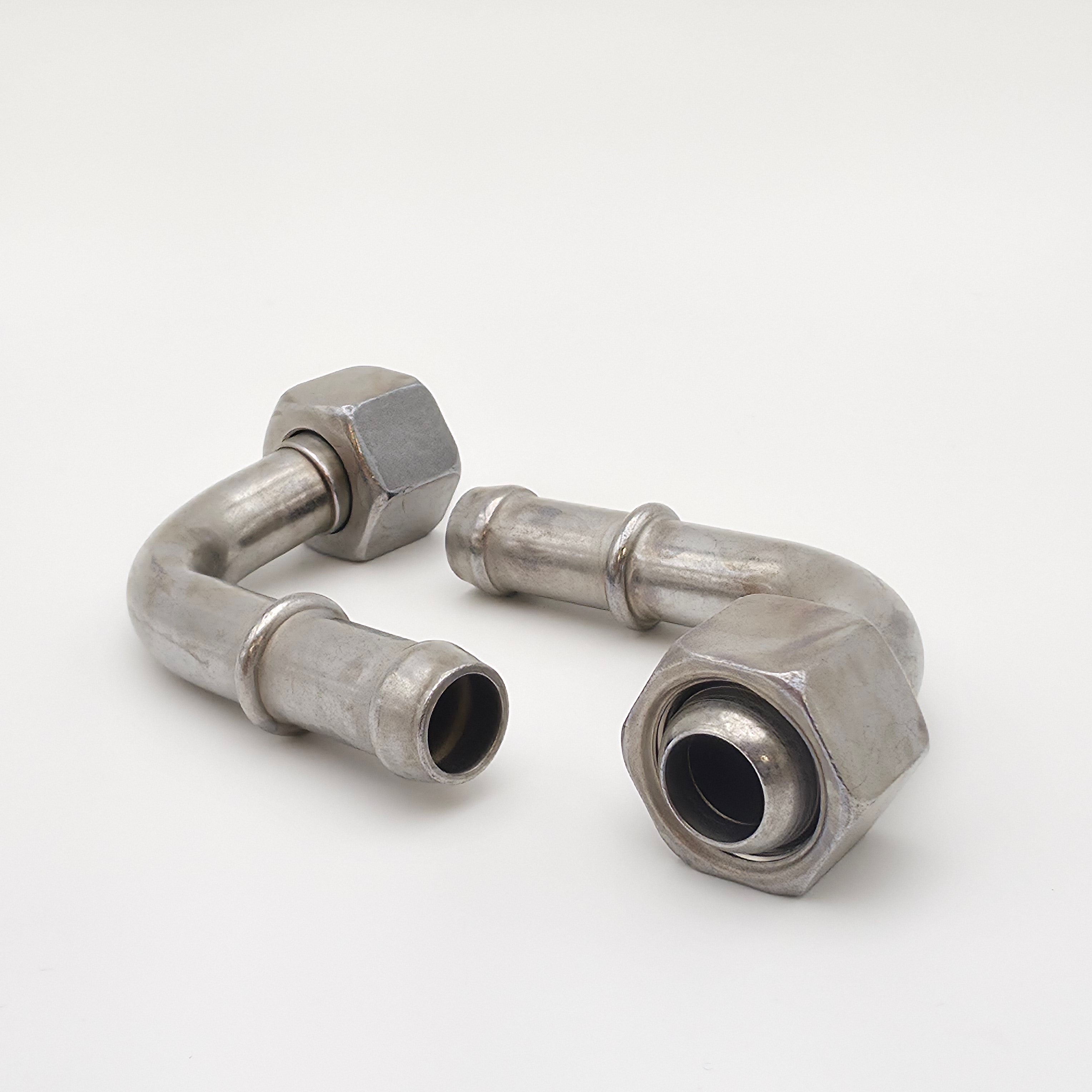 Bent Tube with Hose Nipple