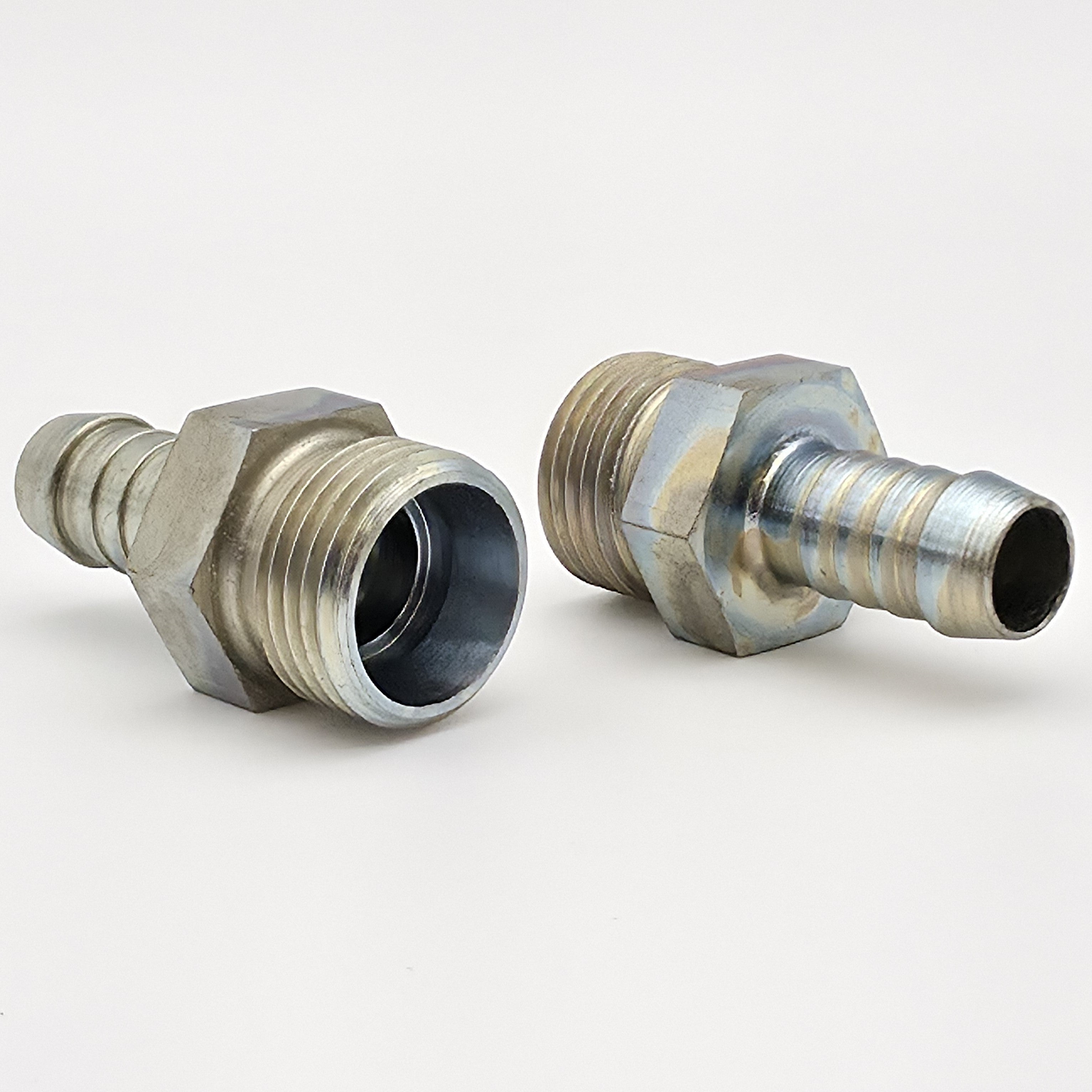 Nipple with external thread 24°