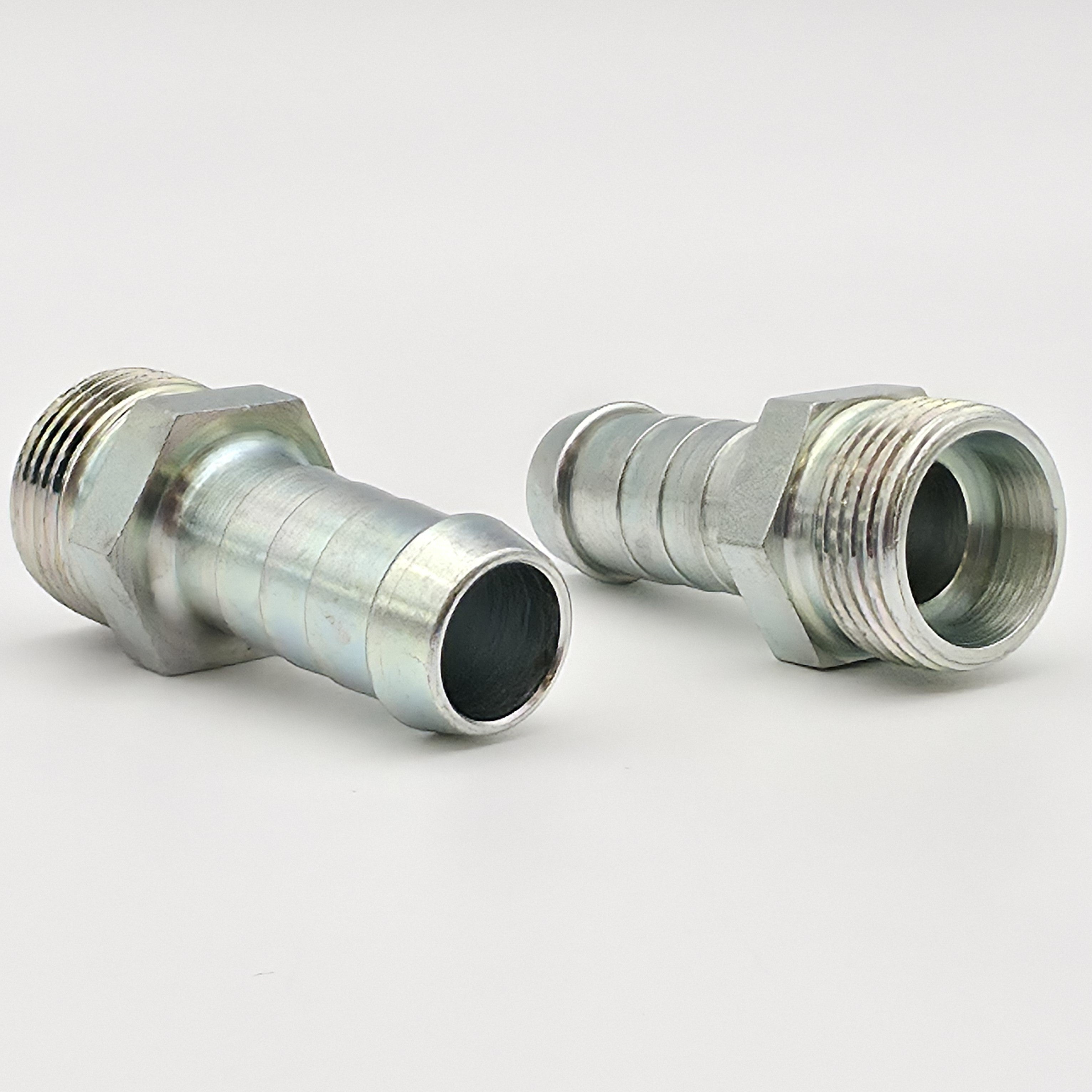 Nipple with external thread 24°