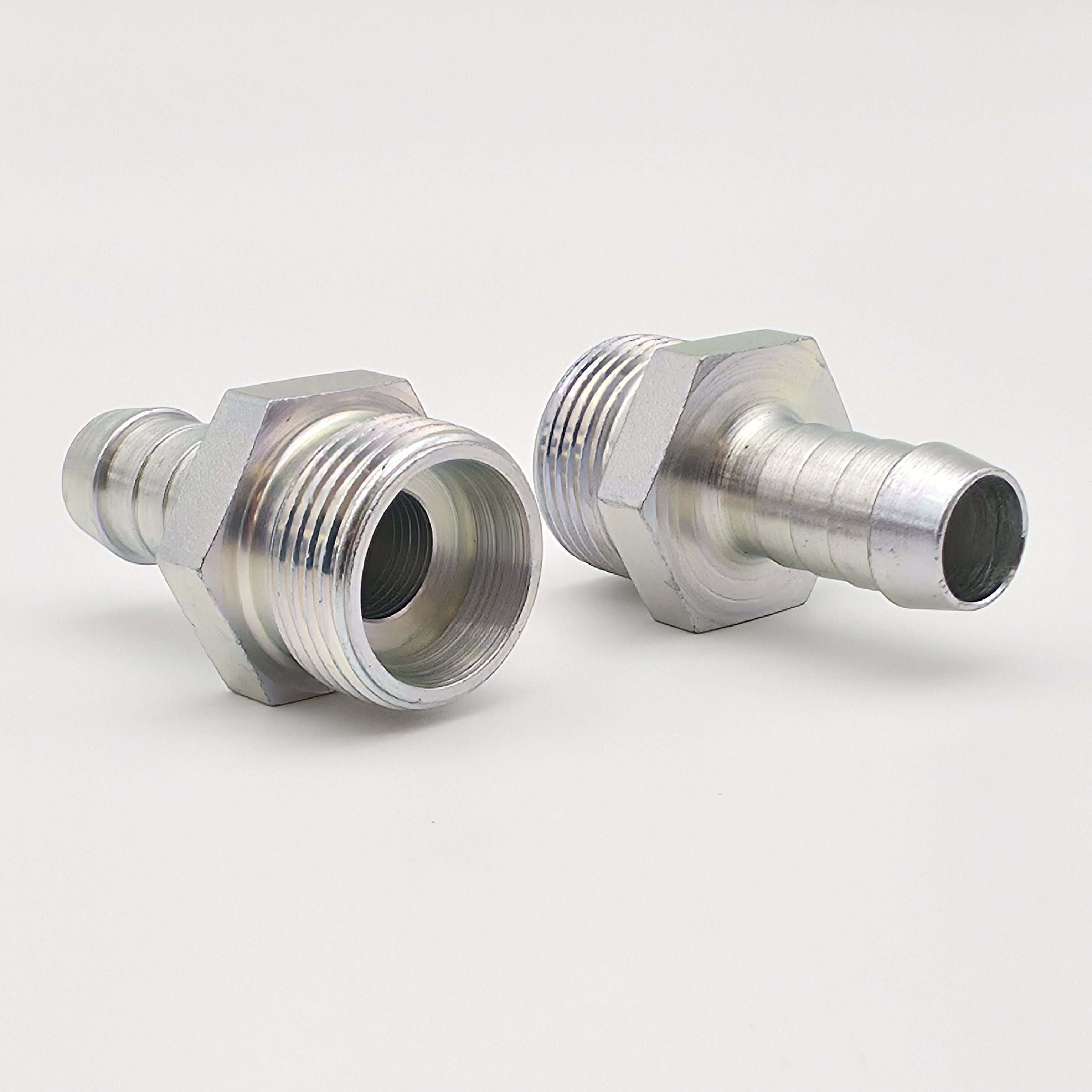 Nipple with external thread 24°