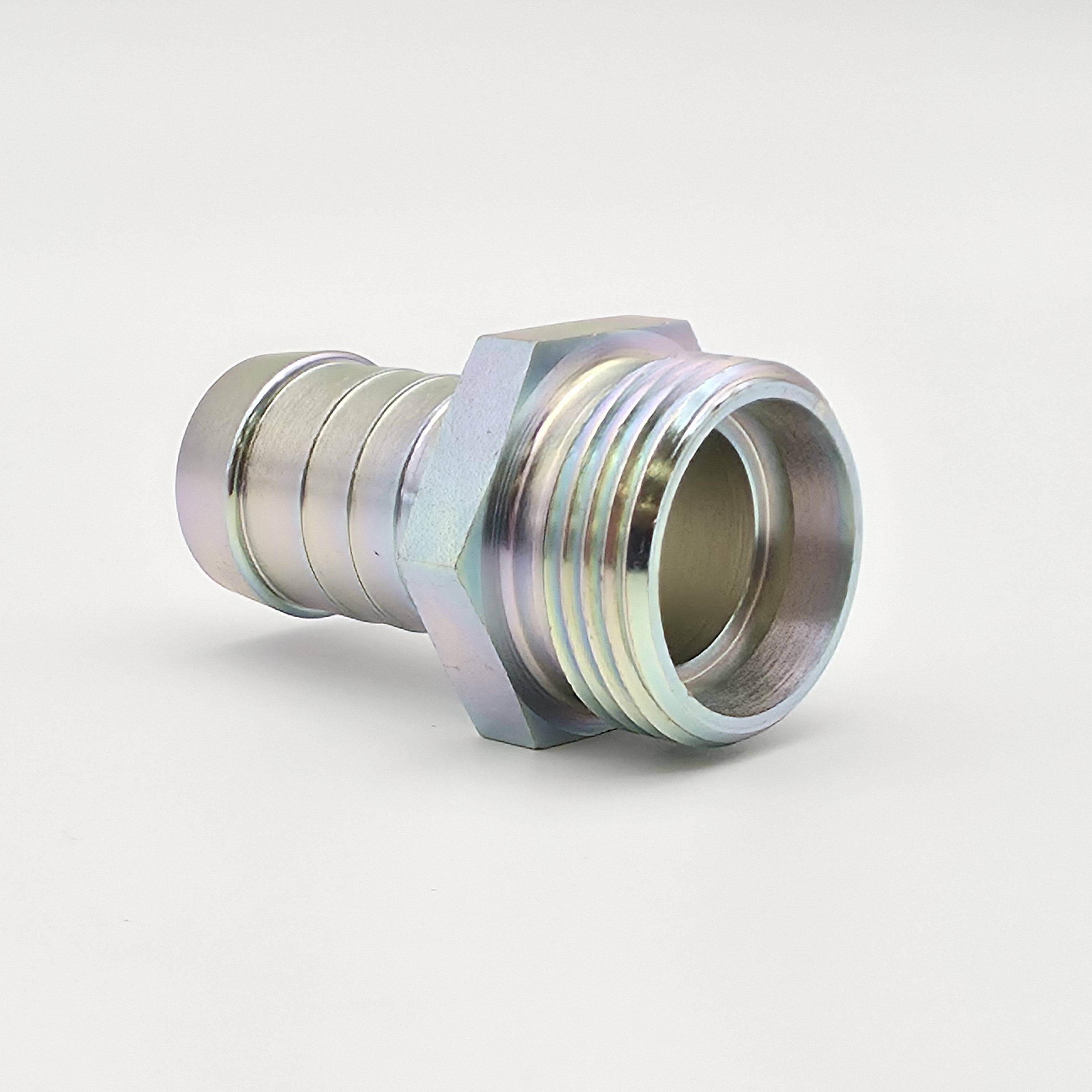 Nipple with external thread 24°