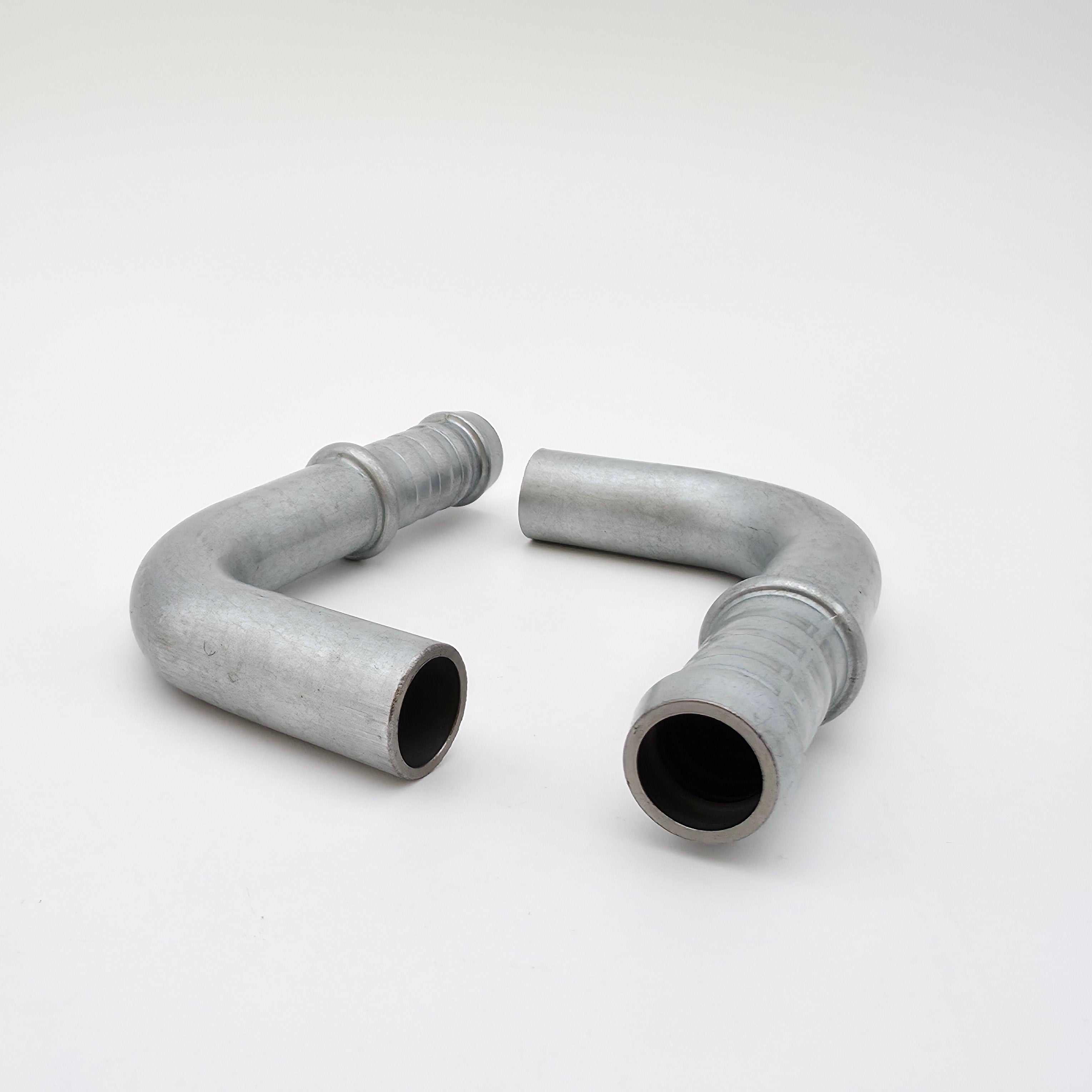 Bent Tube with Nipple 90°