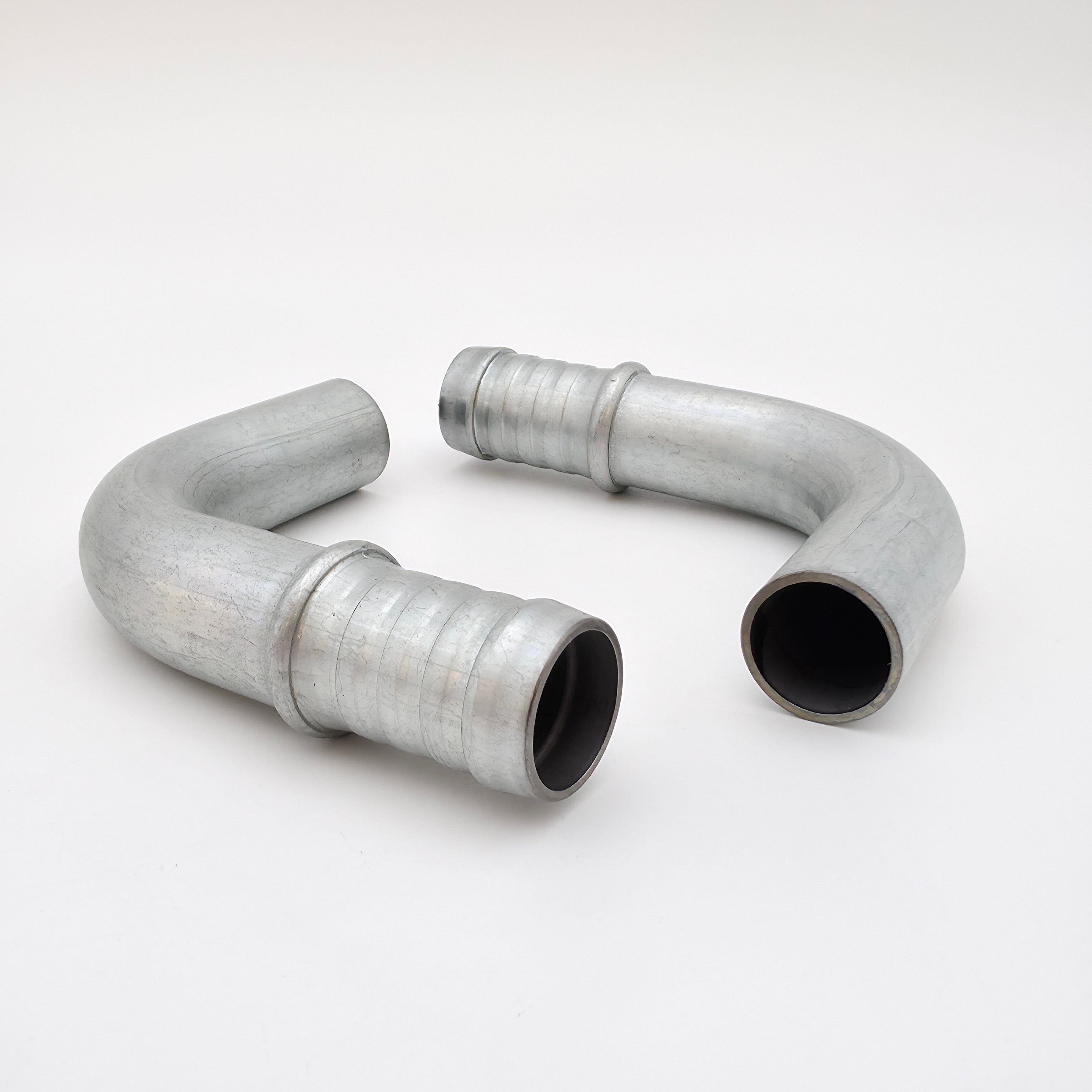 Bent Tube with Nipple 90°