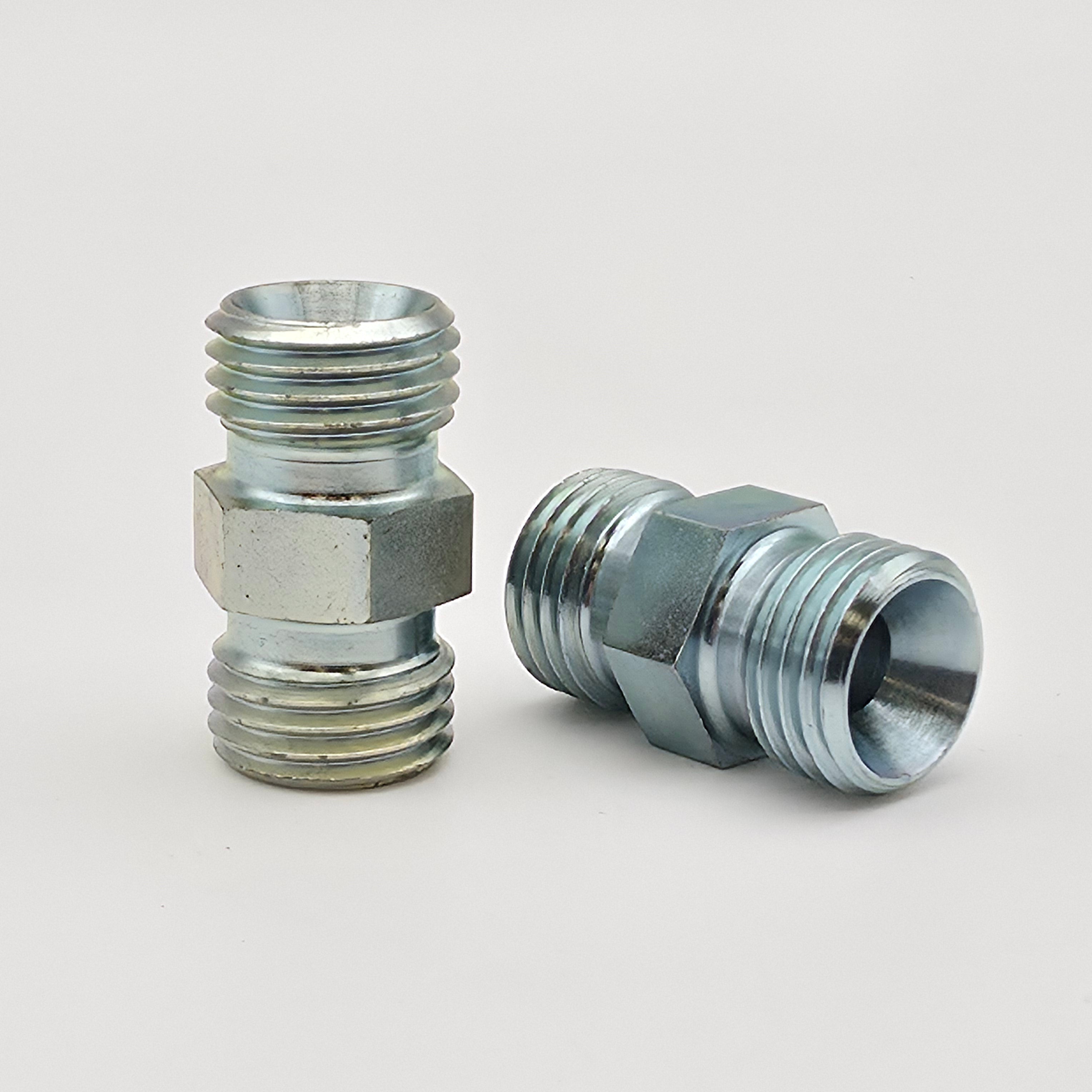Threaded Hose Adapter | Double 60° Cone
