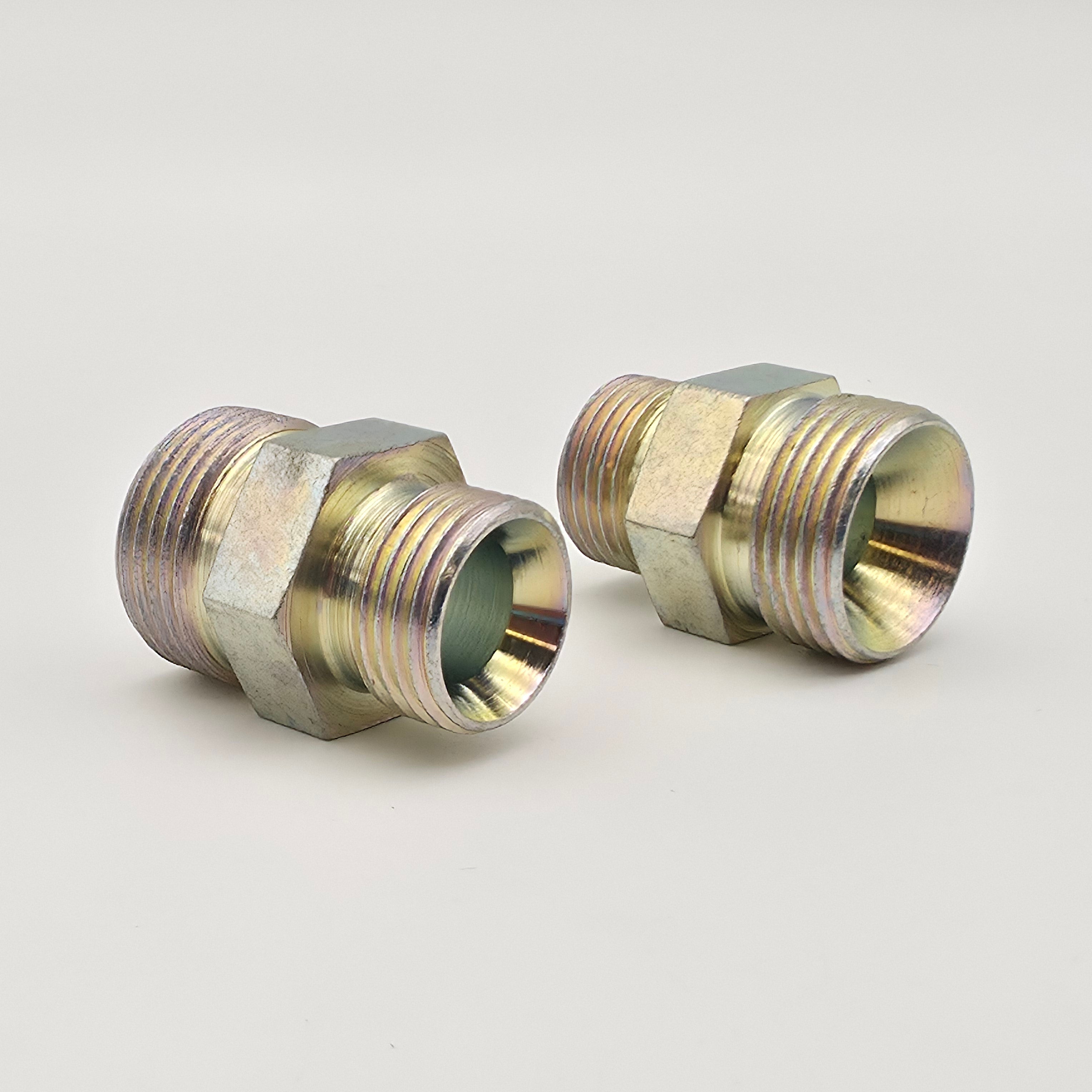 Threaded Hose Adapter | Double 60° Cone