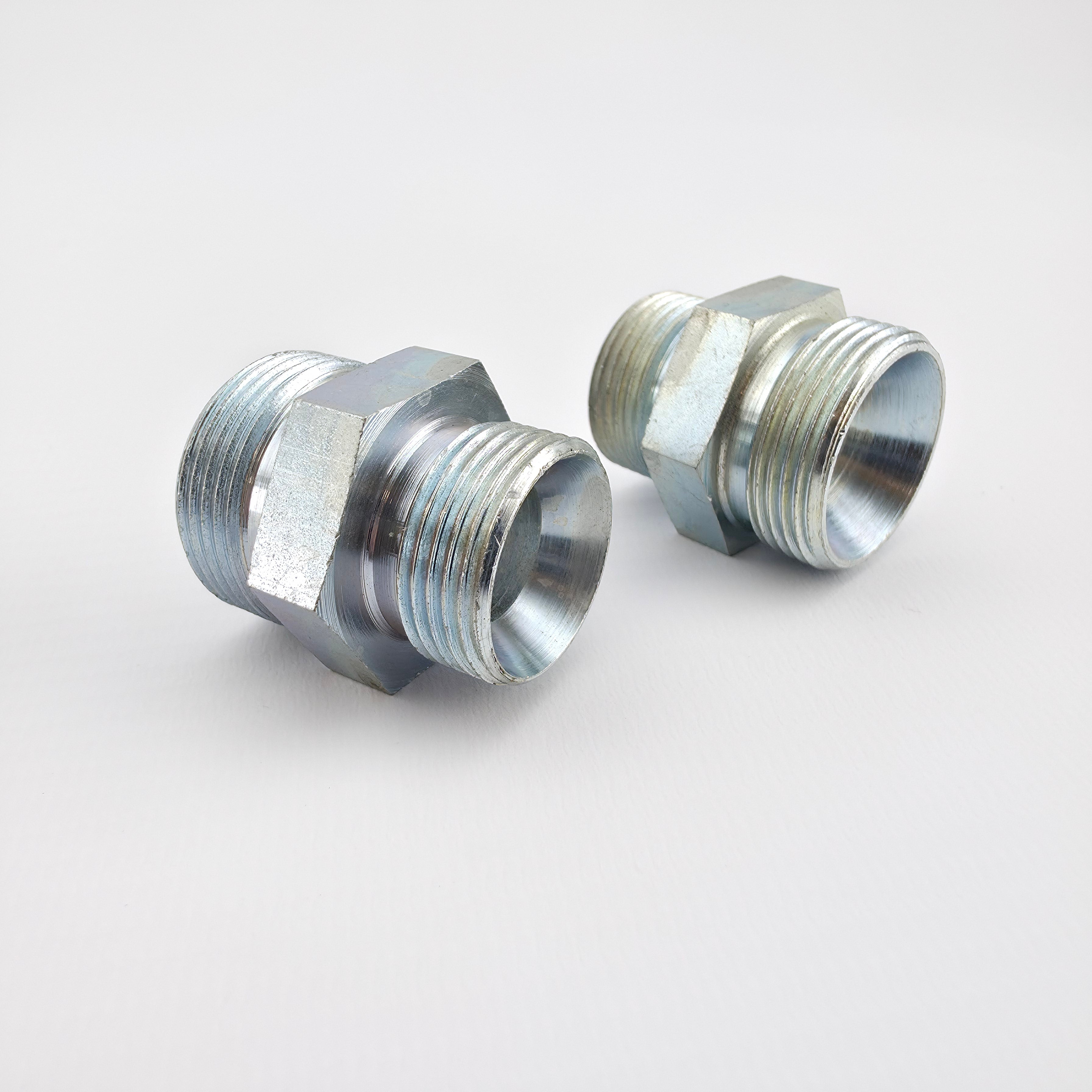 Threaded Hose Adapter | Double 60° Cone