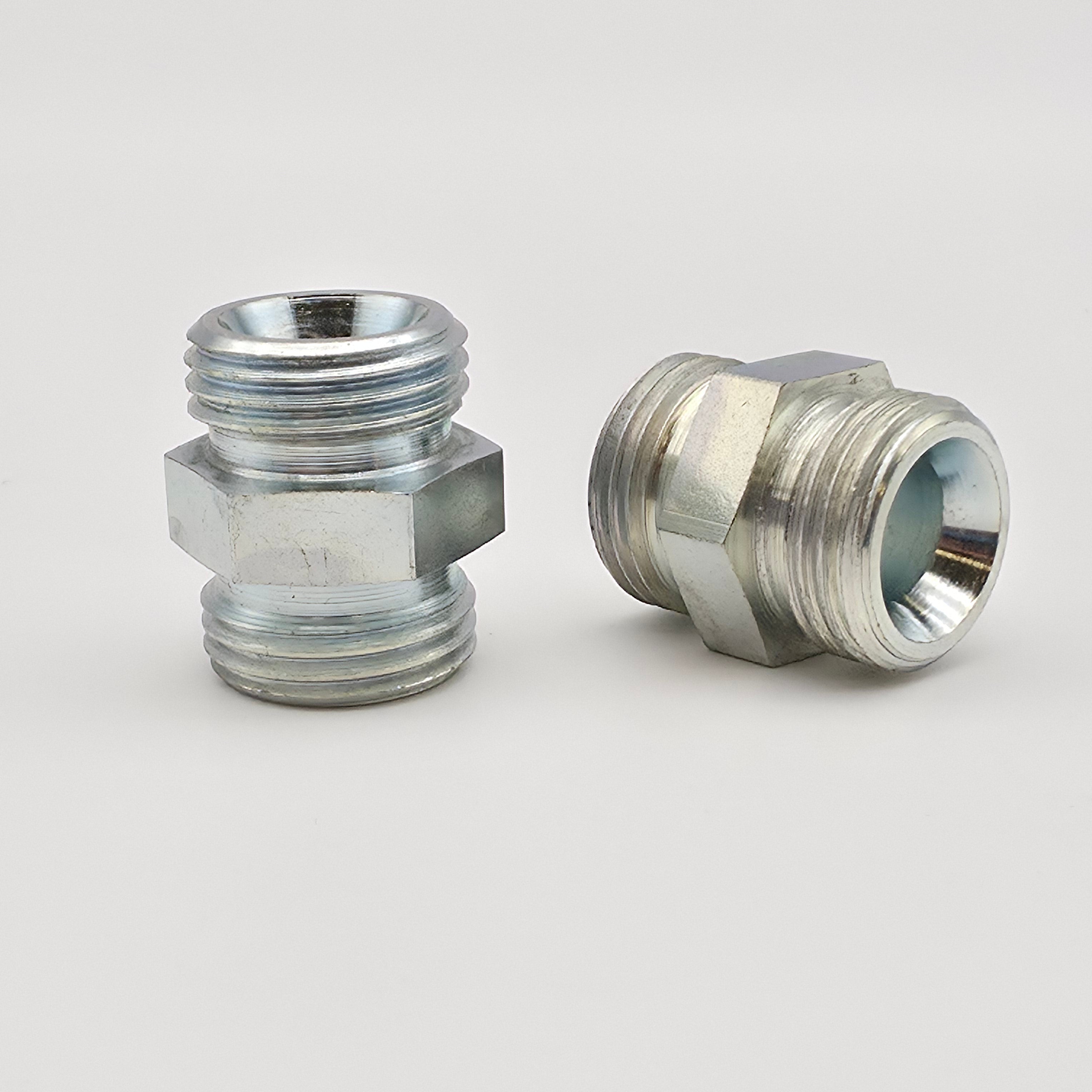 Threaded Hose Adapter | Double 60° Cone