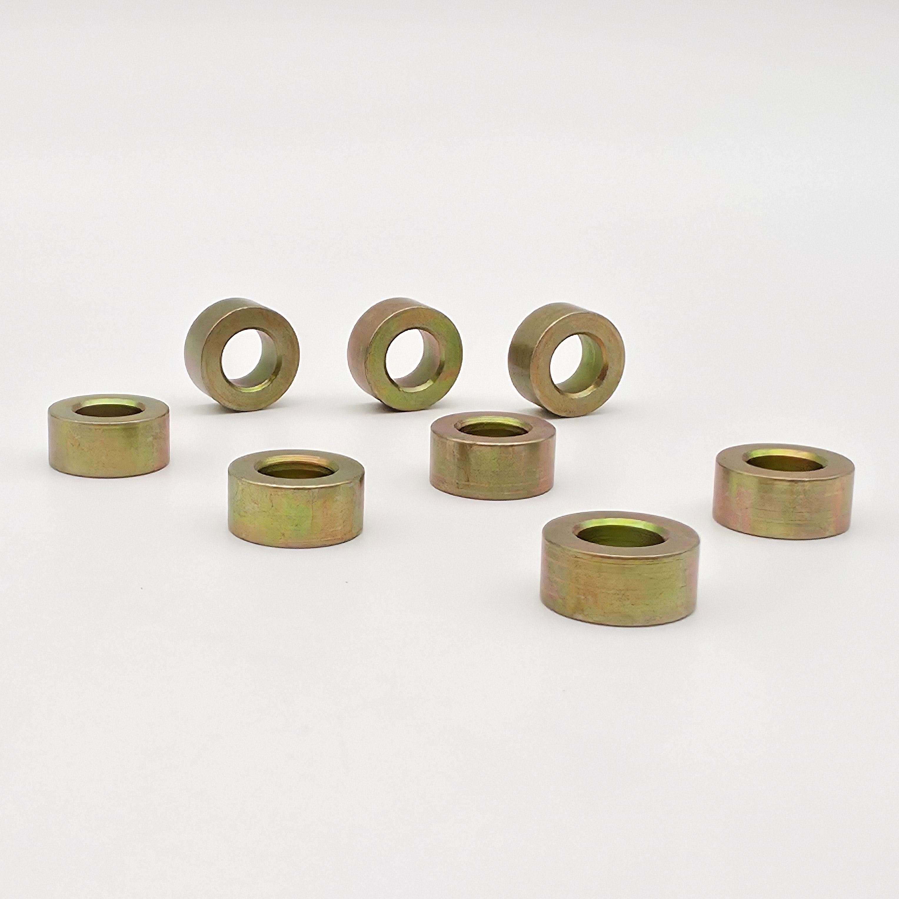 Pressure ring for flared injection lines