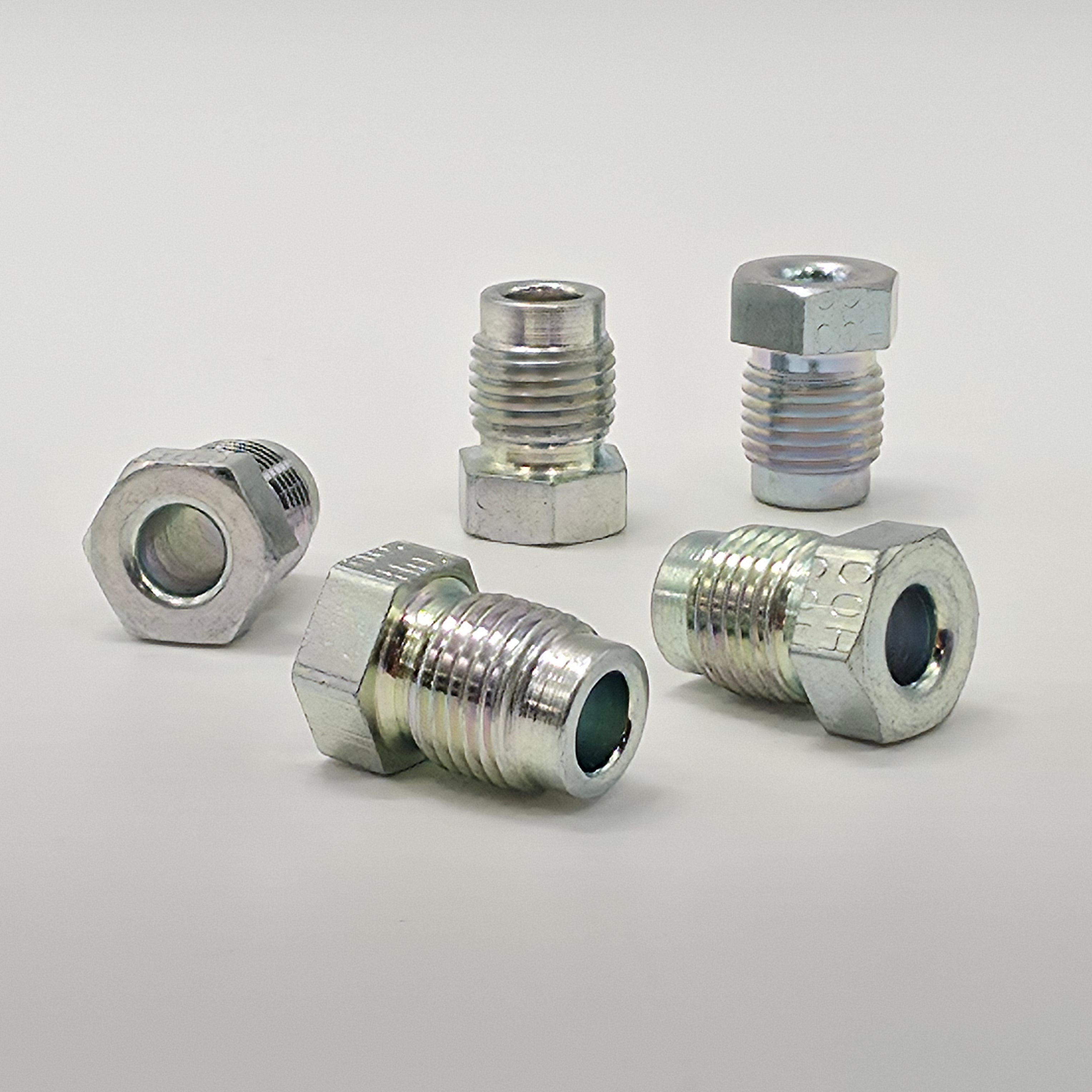 Threaded Brake Line Fittings | DIN ISO Bubble Flare