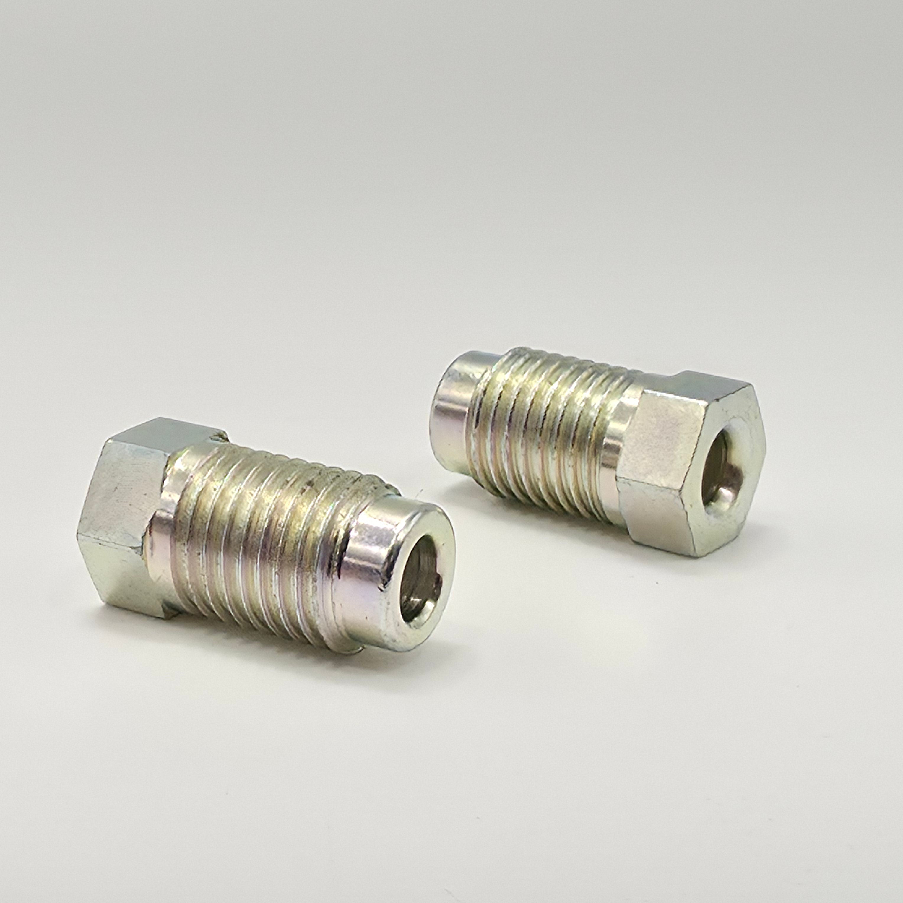 Threaded Brake Line Fittings | DIN ISO Bubble Flare