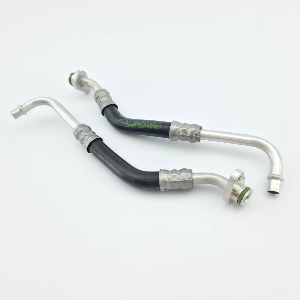 BMW Transmission oil cooler line, flow 17222284548
