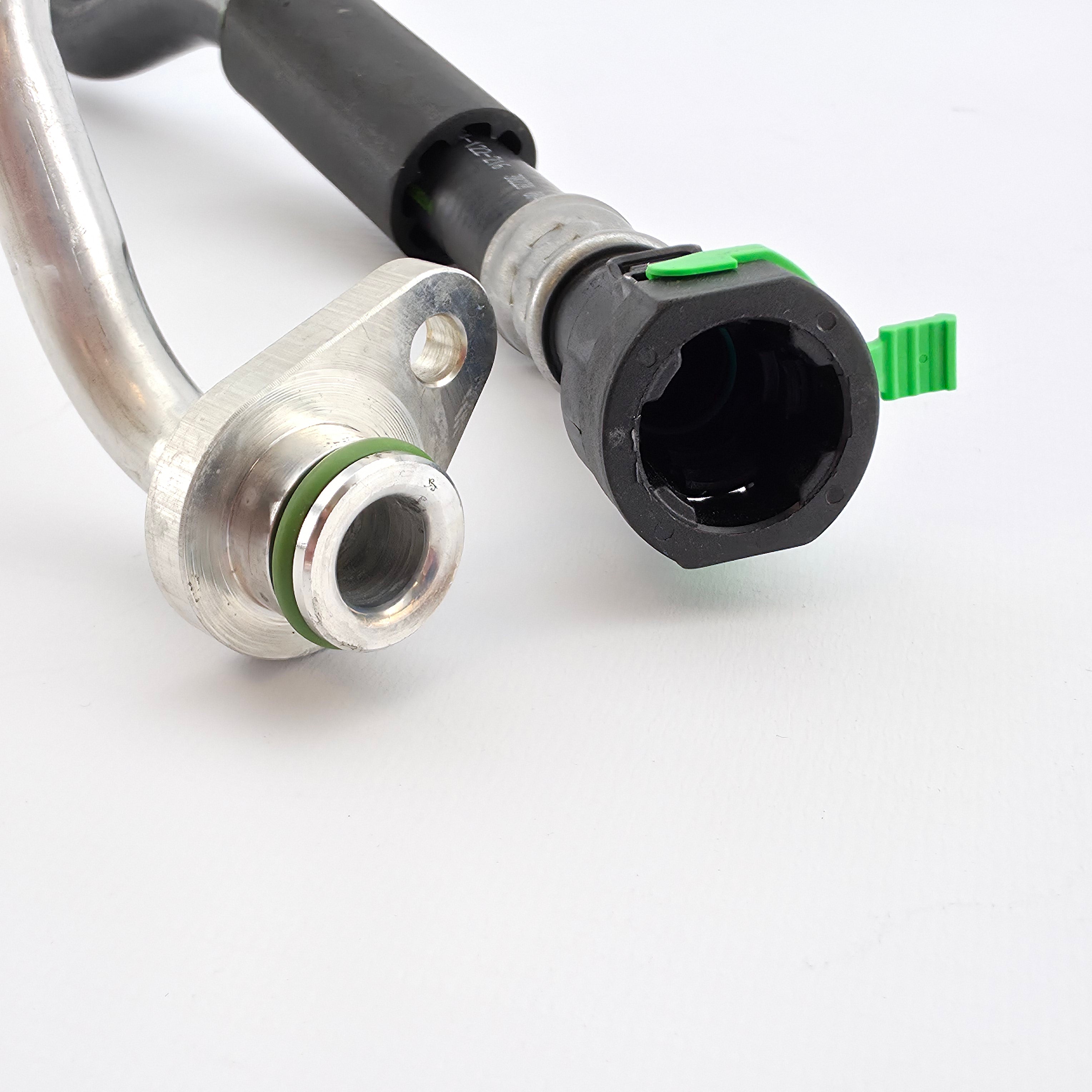 BMW Transmission oil cooler line, flow 17222284697