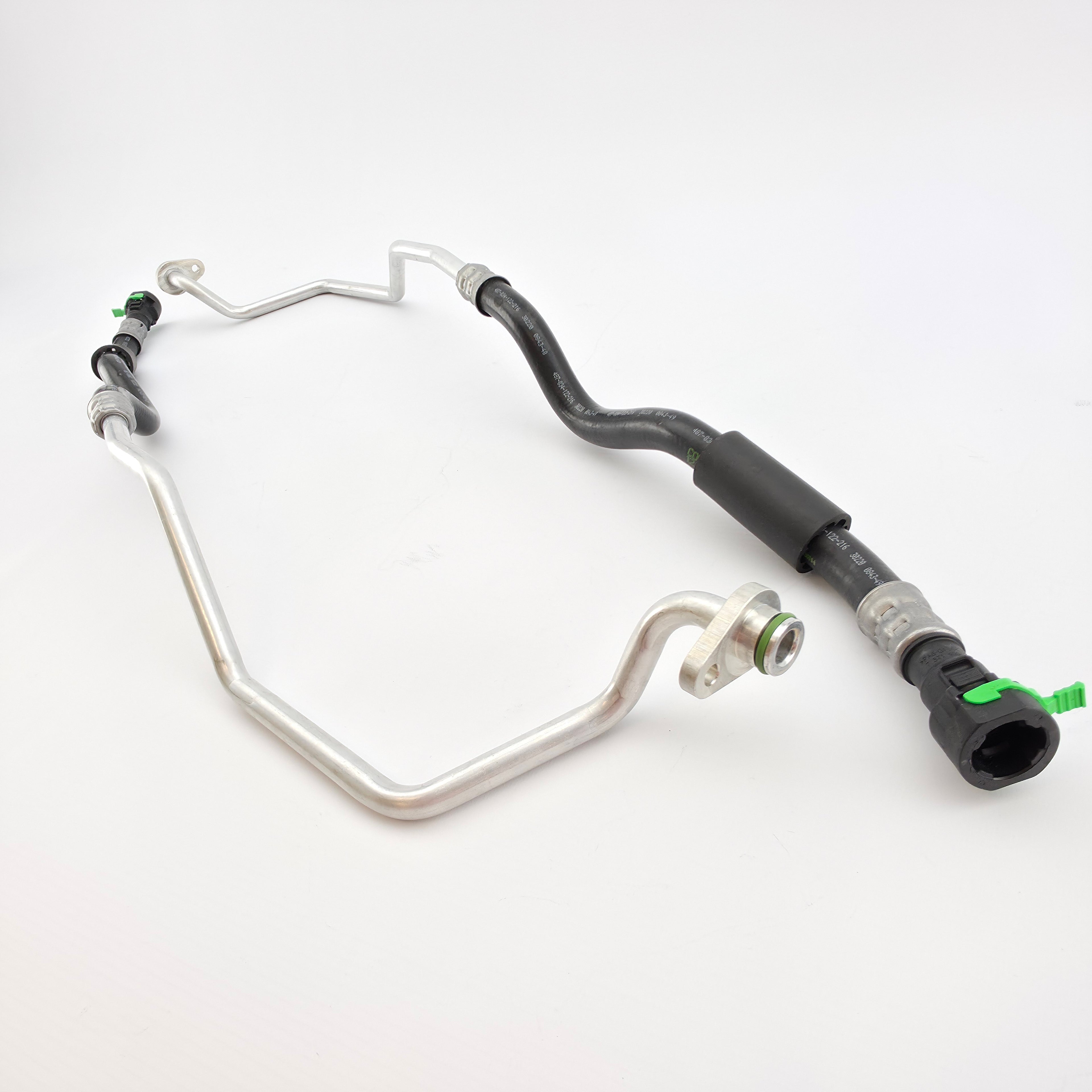 BMW Transmission oil cooler line, flow 17222284697