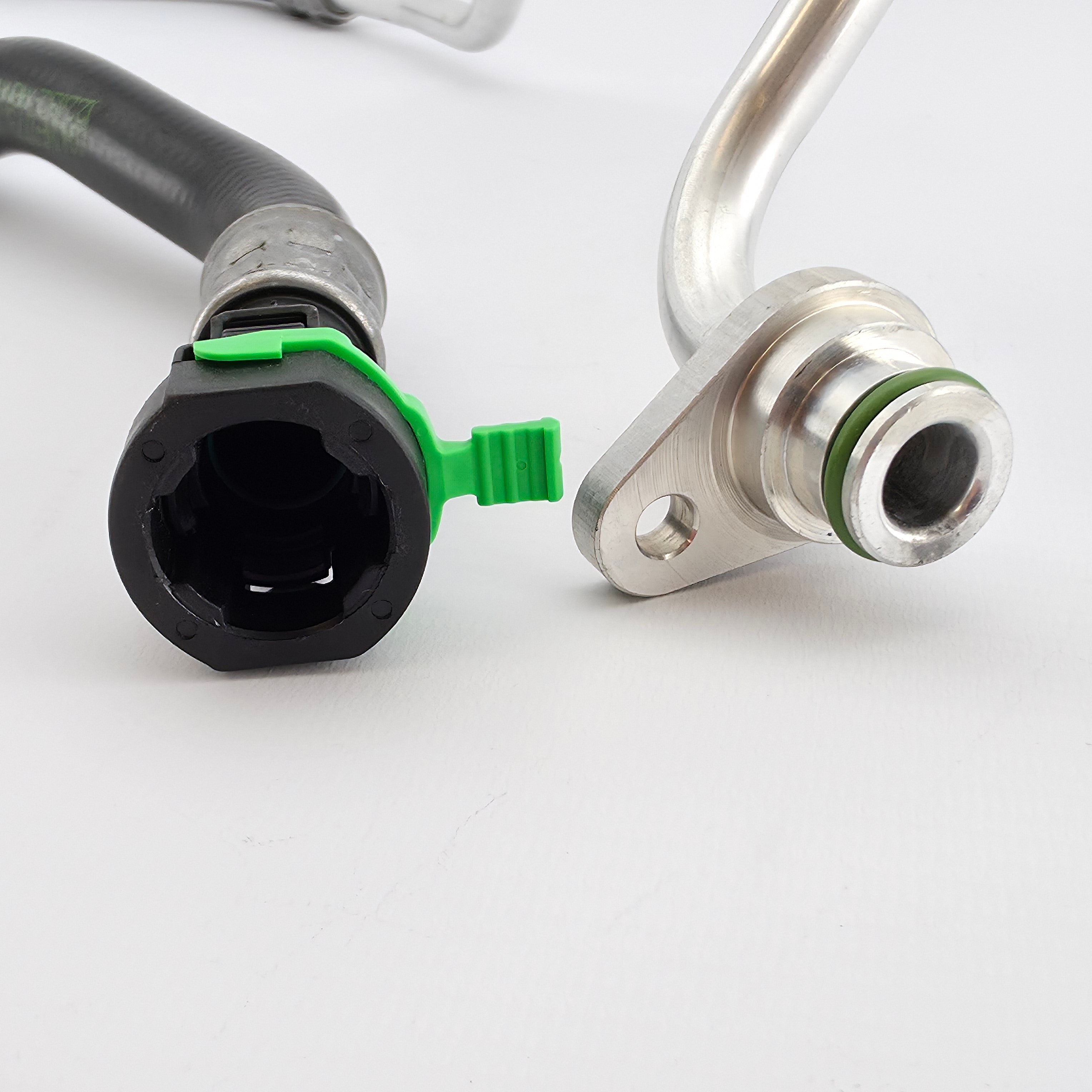 BMW Transmission oil cooler line, return 17222284698