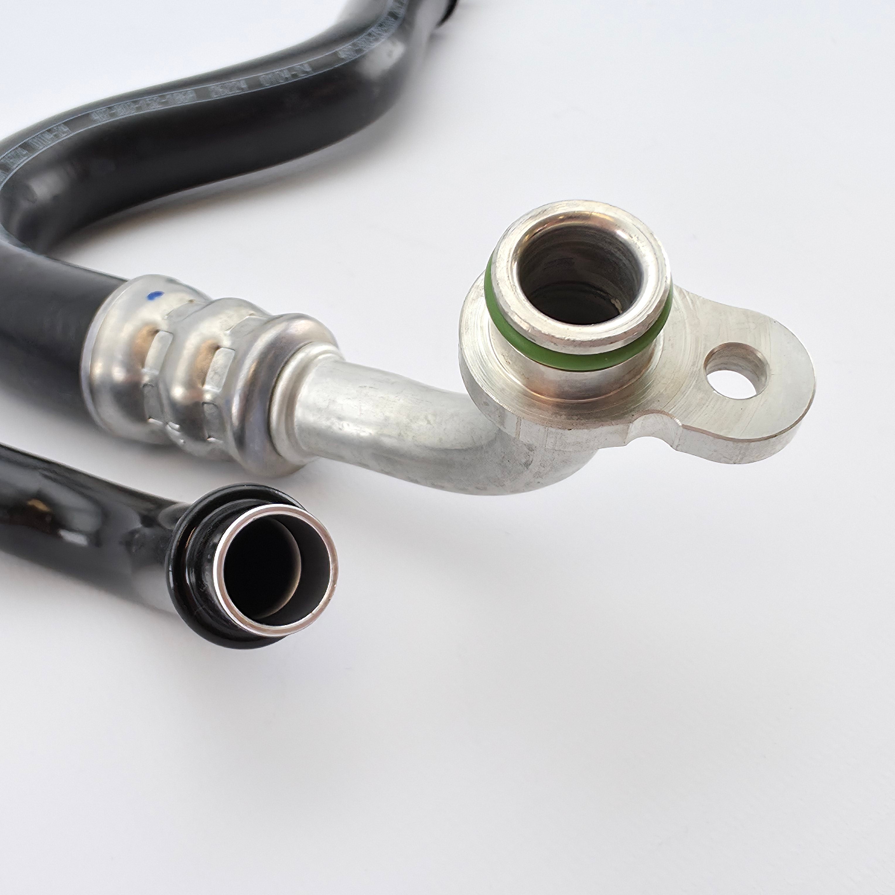 BMW Engine oil cooler pipe, flow 17222358290